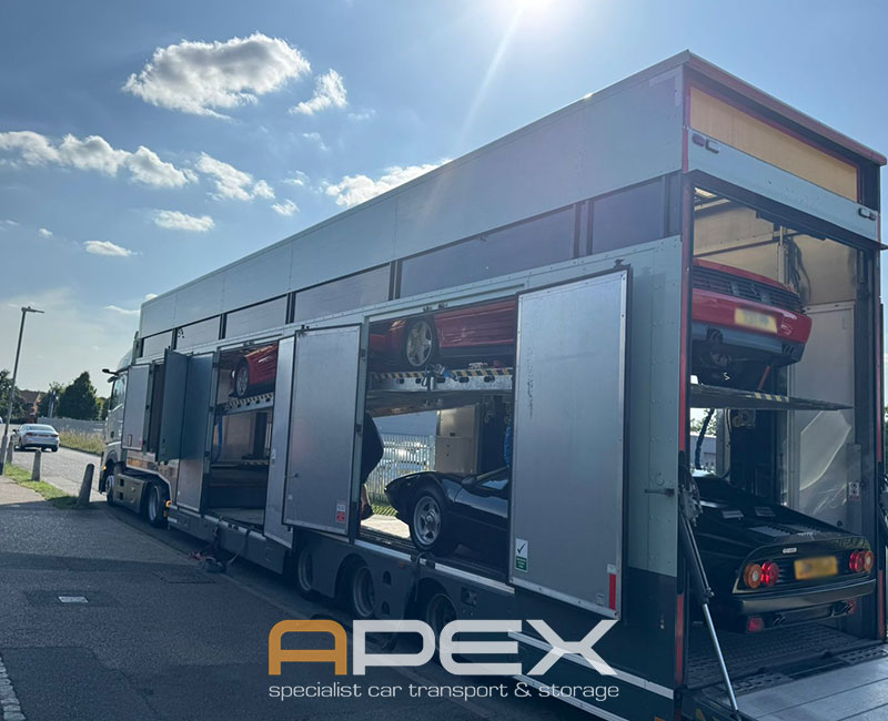 Ferrari European Tour truck